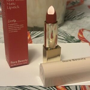 Rare Beauty Kind Words Matte Lipstick in Soft Red-Lively